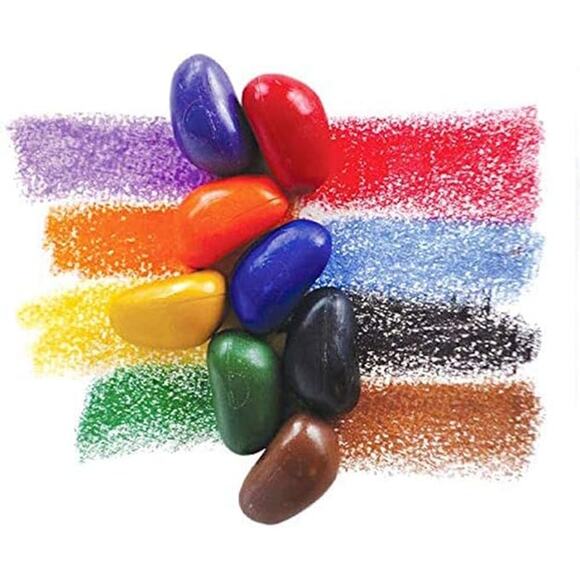 Crayon Rocks Just Rocks in a Box, 16 Colors,Tripod Grip Crayons For Handwriting - Picture 5 of 6